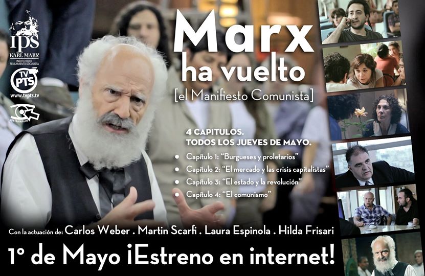 "Marx ha vuelto” miniserie de ficción basada en el Manifiesto Comunista
